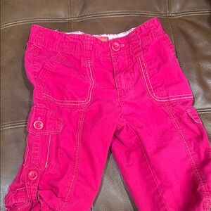 Faded Glory Hot Pink Kids Cargo Pants